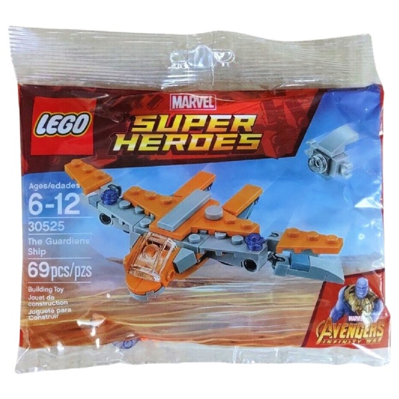 🖤LEGO Marvel SuperHeroes 30525 The Guardians' Ship Polybag Retired New & Sealed - Picture 1 of 7